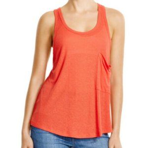 FREE PEOPLE Hot Pocket Tank Top in Fire - M